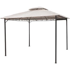 GAZEBO ECHOS MT.3X4X2,60H BEIGE JU 036